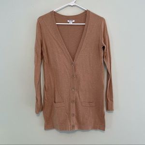 3 FOR $30 / Old Navy Long and Lean Camel Cardigan (XS)